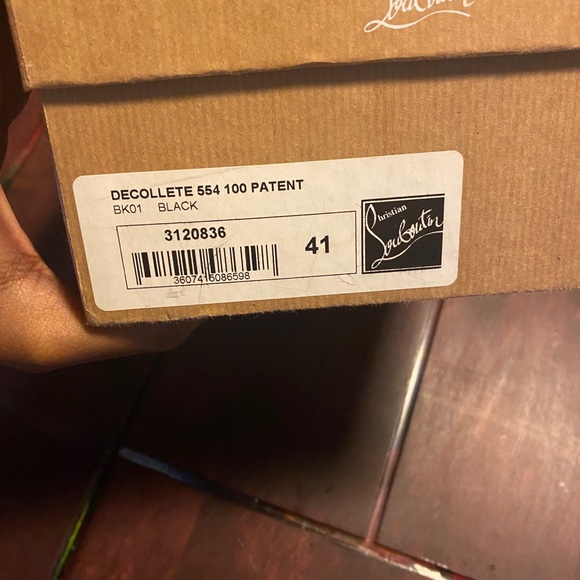 Décolleté 554 100 Black Patent - Picture 2 of 13